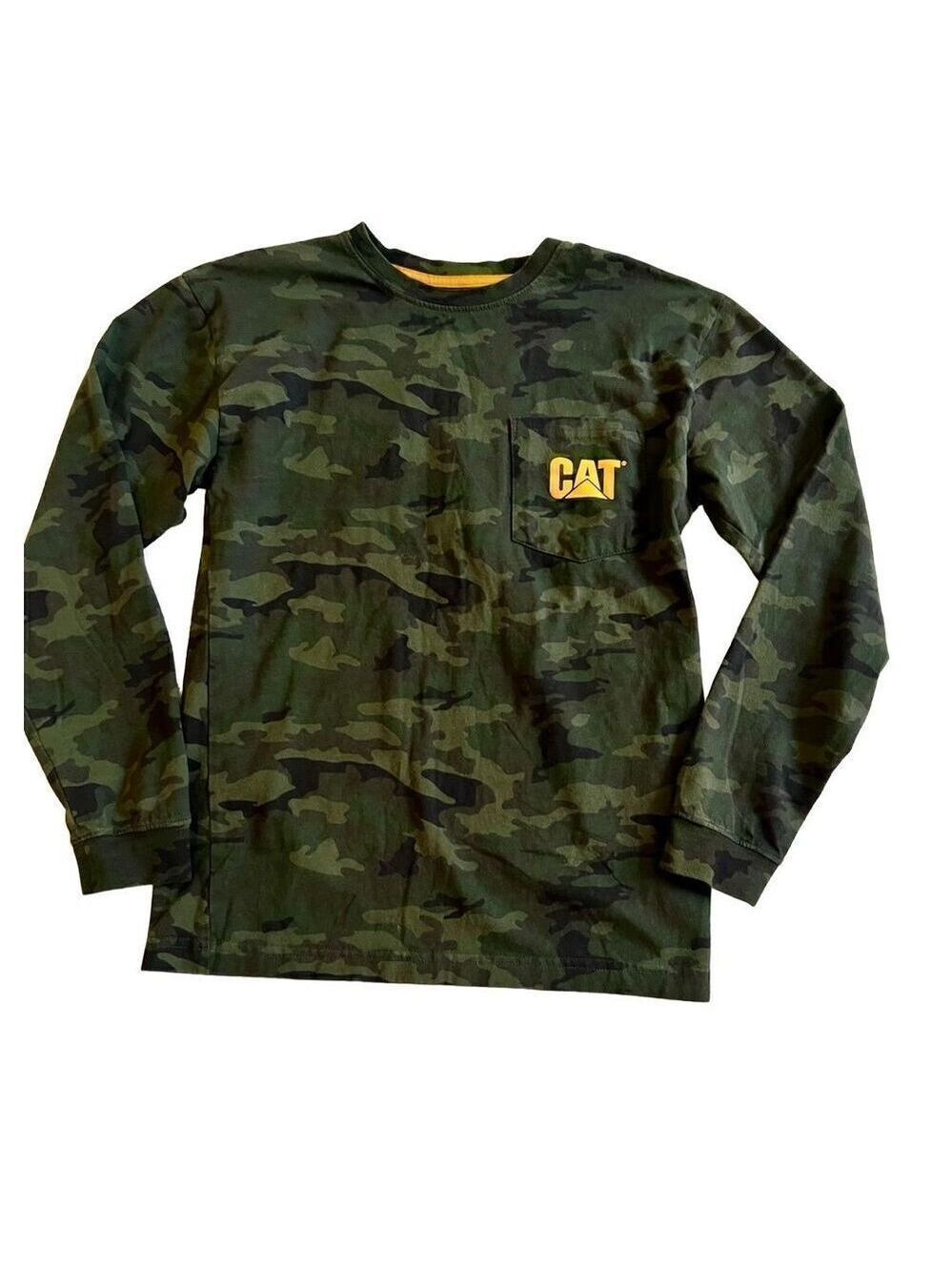CAT CAMO long sleeve T-shirt size S
